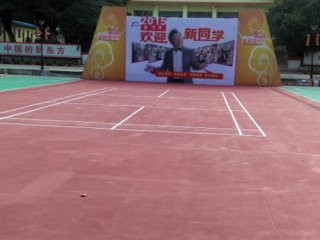 球场地坪展示图